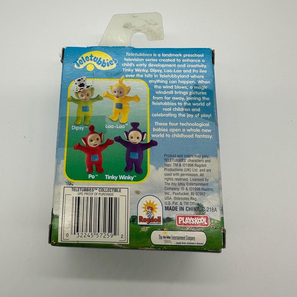 Vintage 1998 Playskool Teletubbies Po Red Collectible MINI Figure 57259 NIB - Picture 4 of 7